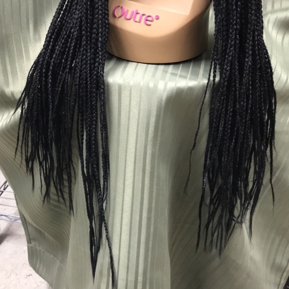 Outre Knotless Square Part Braids 13x4 Lace Frontal Wig - Picture 4 of 16
